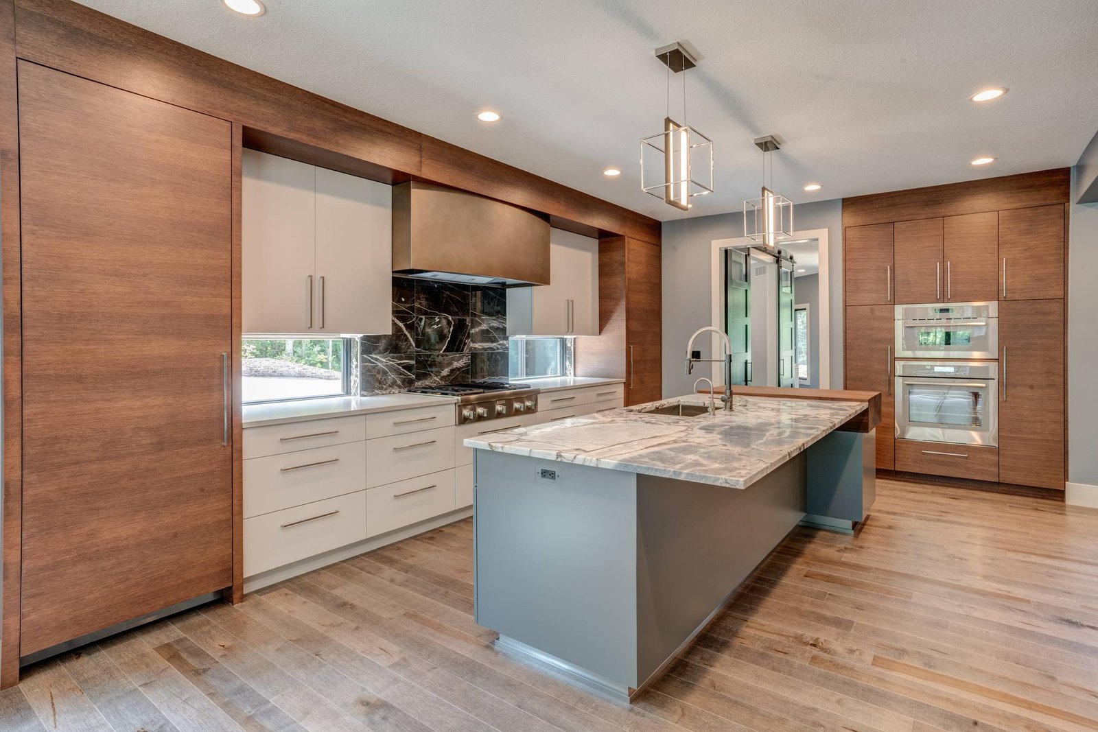Modern kitchen island